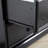 6-Drawer Dresser Chest, Modern Farmhouse Black Wooden Storage (47"W x 31"H) | MDF | Bedroom-1045204895