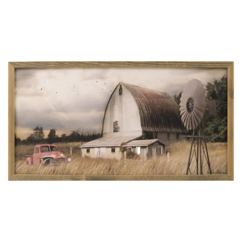 Henderson Bay Farm par Lori Deiter, art mural encadré