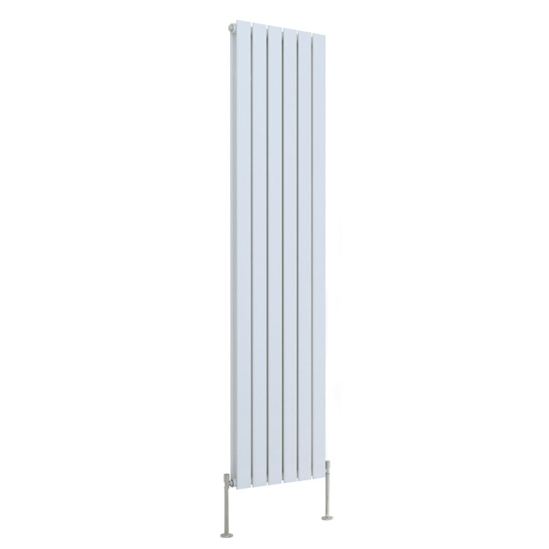 Vertical Double Flat Panel Radiators, White, 1800cm H x 408cm W x 52cm D