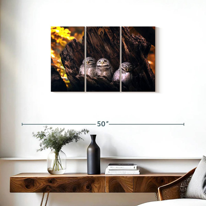 Brampt Birds In Tree, 20" H x 33" W