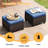7 Seats Wicker Patio Conversation Set with Cushions-435415004