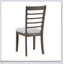 Ensemble de table de salle à manger élégant 6 pièces avec banc et chaises d'appoint, mobilier en bois brun clair confortable pour une salle à manger moderne