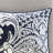 Queen Comforter Indigo Cotton - Intricate Pattern & Machine Washable Size