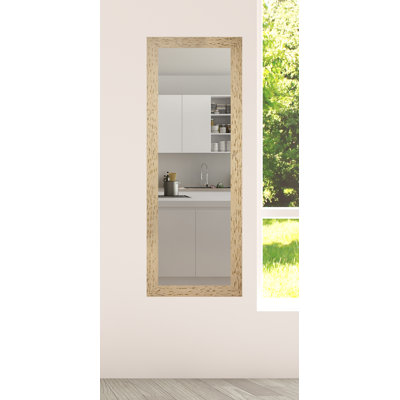 Renegar Solid Wood Frame Leaning Mirror