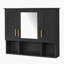 Wall Mounted Cabinet With Adjustable Shelves, Soft Close Doors For Bathroom-1691141652