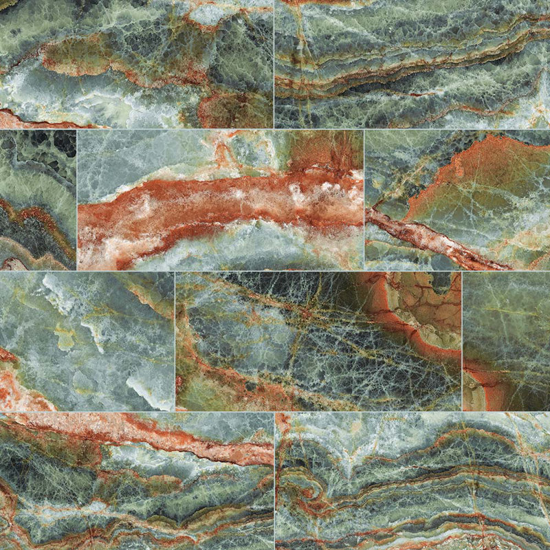 Celestia Onyx 12X24, Green