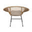 Accessoires de salon modernes, chaise décorative élégante