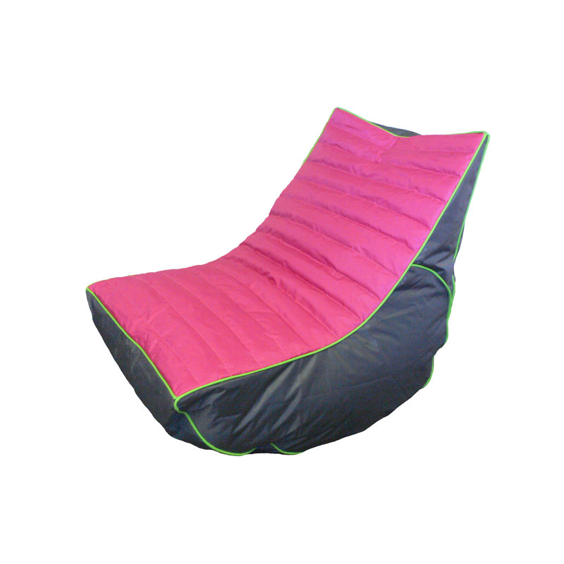 Petit fauteuil à billes pour l'extérieur, Polyester rose