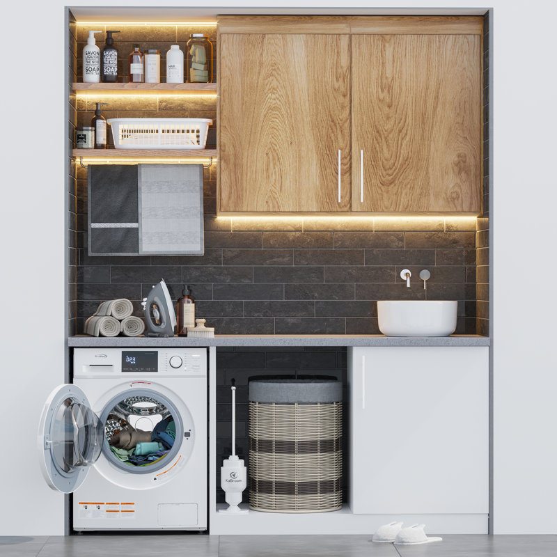 2.7 cu. ft. All-in-One Washer & Dryer Combo in White