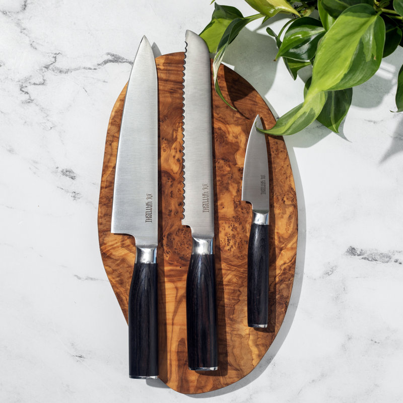 Ensemble de 3 couteaux de cuisine Yatoshi