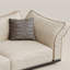 Canapé à pétales flottant en tissu antique-102484322