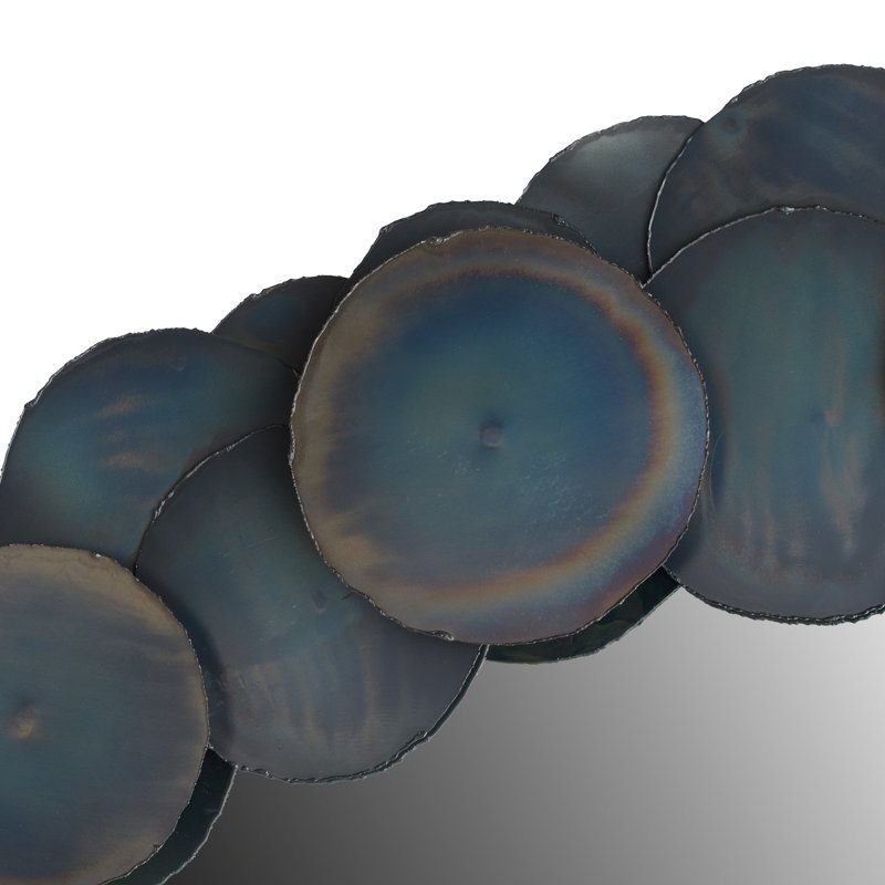 Kensey Round Iron Mirror