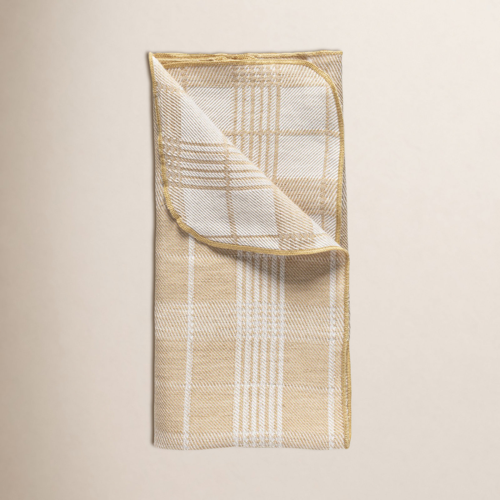 Carolina Reversible Napkin, Caramel