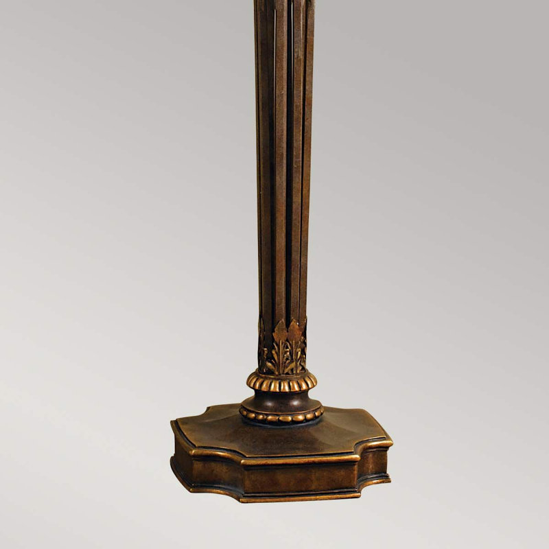 Lapeer 188.6cm Firenze Gold Torchiere Floor Lamp