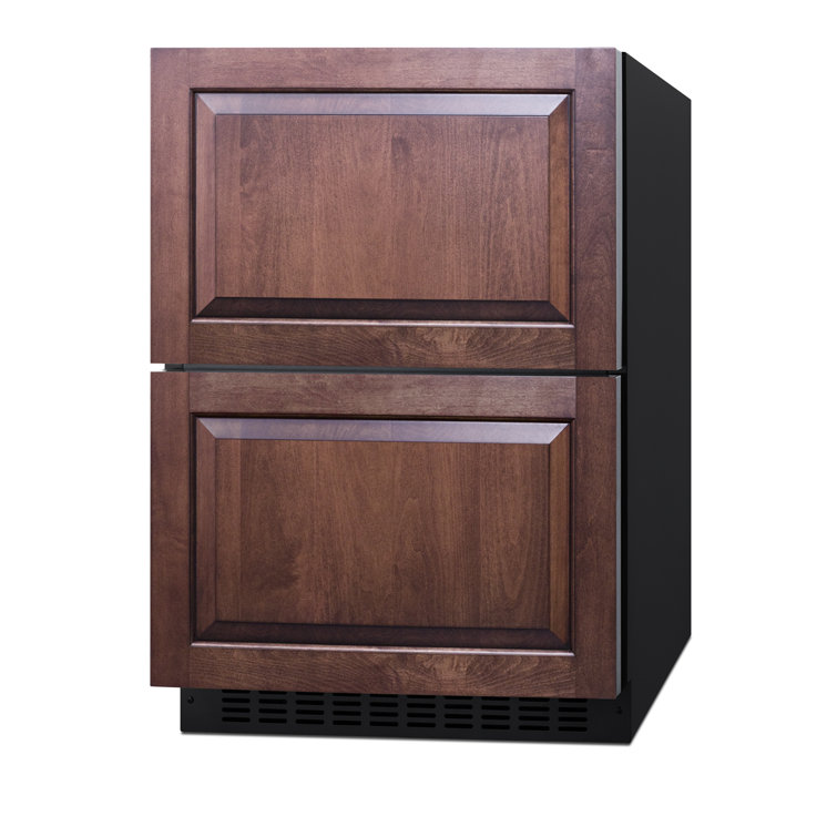 24" Wide 2-Drawer Refrigerator-Freezer (Panels Not Included)