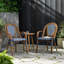 Chaise bistro (ensemble de 2)