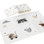 6 tapis de jeu en mousse 44 * 65 pouces 6 pièces, tapis de sol en mousse pour enfants