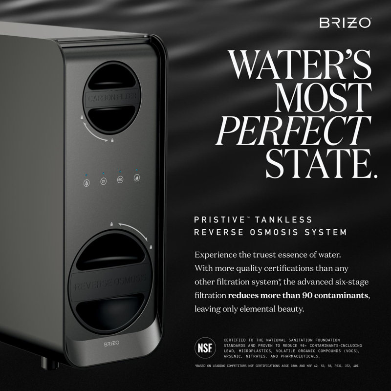Brizo Pristive™: Reverse Osmosis Carbon Filter Cartridge Replacement
