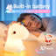 Veilleuse feu licorne