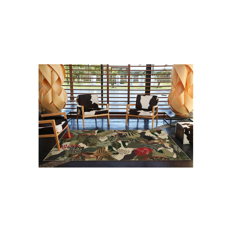 Tapis décoratif lavable à la machine, Tapis de couloir 2 pi 6 po x 6 pi 7 po inclus