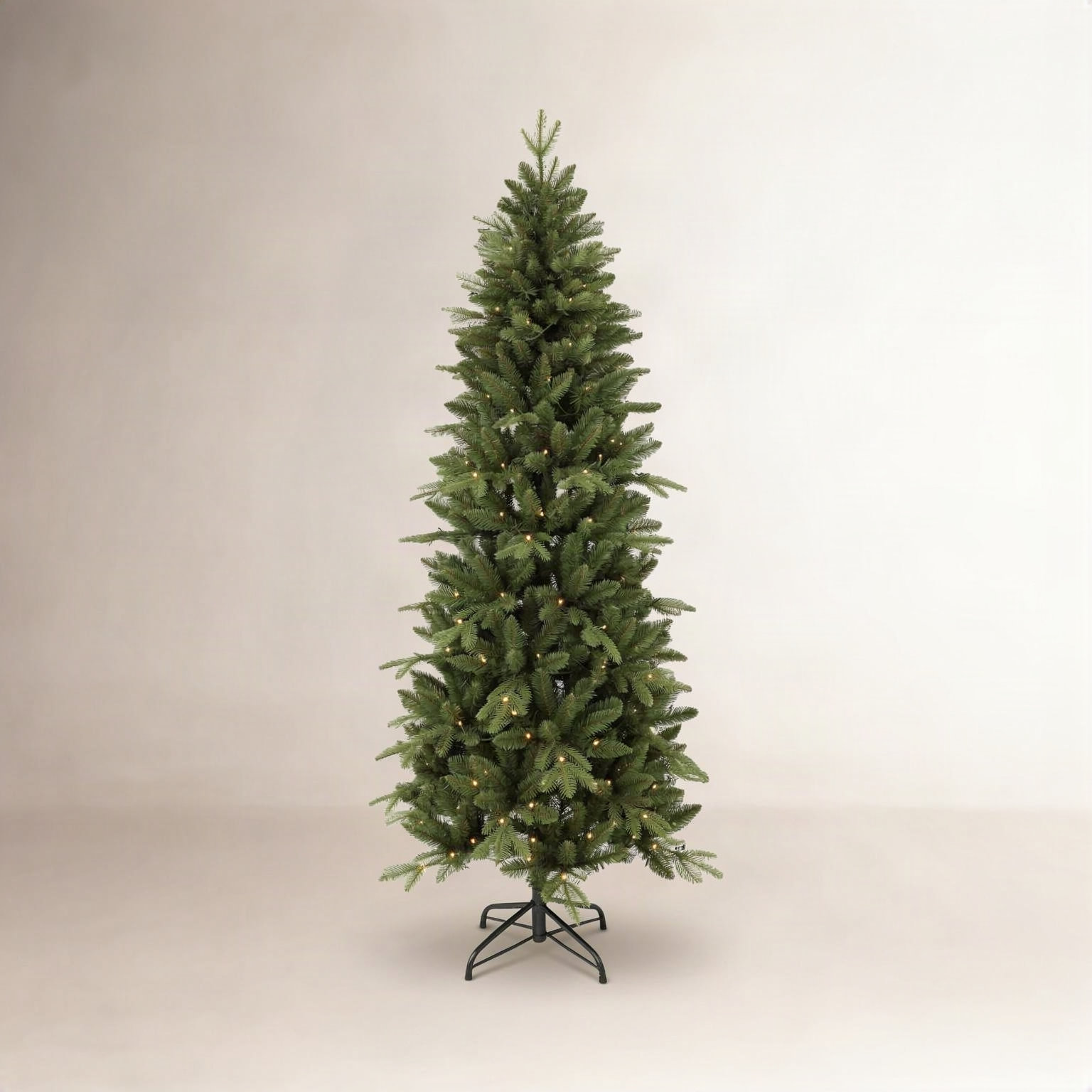 6.6' Pre-Lit Pine Christmas Tree