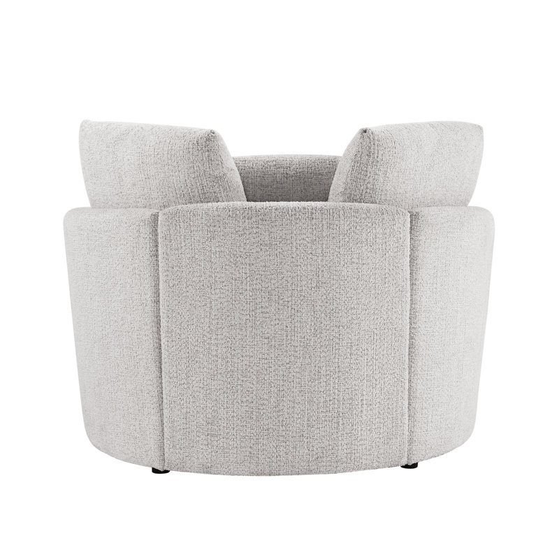 Chaise de rangement Bennet 48 po, Ivoire ivoire