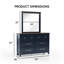 Ensemble commode et miroir 2 pièces Floye-584149992