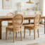 Ensemble de chaises avec structure en bois massif-129761117