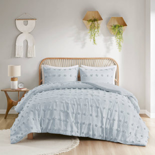 Ensemble d'édredon à pince en jacquard Lucy