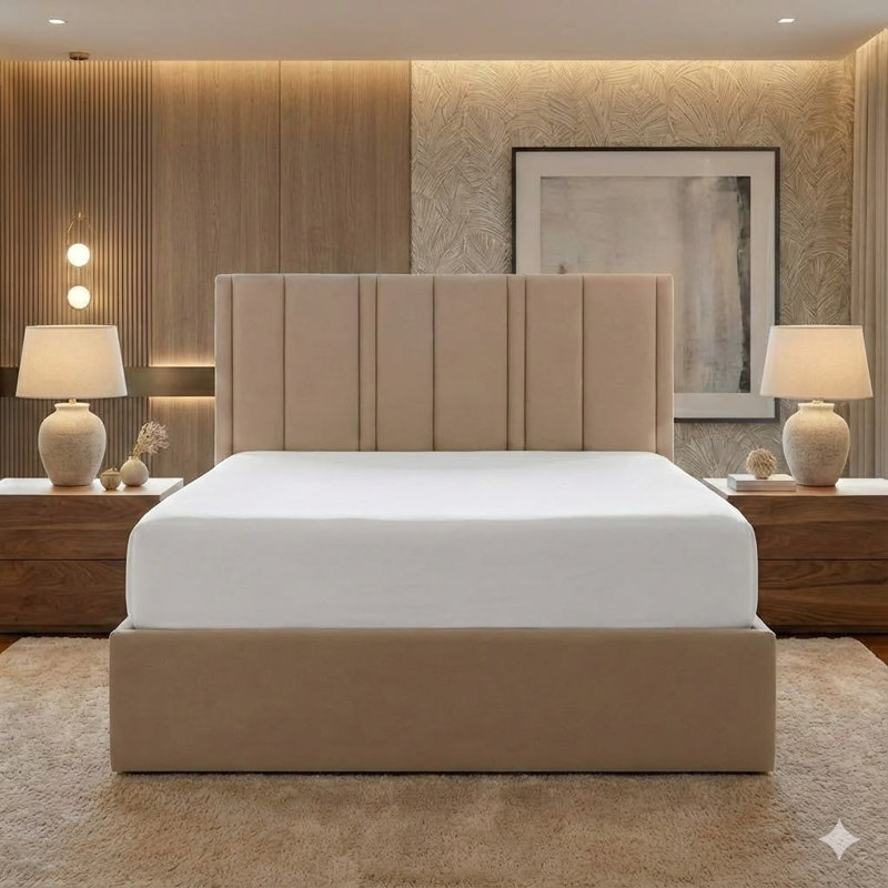 Soft Brushed Microfiber Fitted Sheet - 15" Deep Pocket, Breathable & Cooling Bottom Sheet, Wrinkle & Fade Resistant