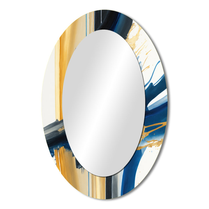 Miroir mural oval, 36 po x 24 po