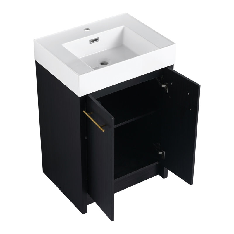 Base de meuble-lavabo simple 23,6 po seulement