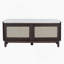 Banc d'entrée en rotin avec rangement Boho-1840637808