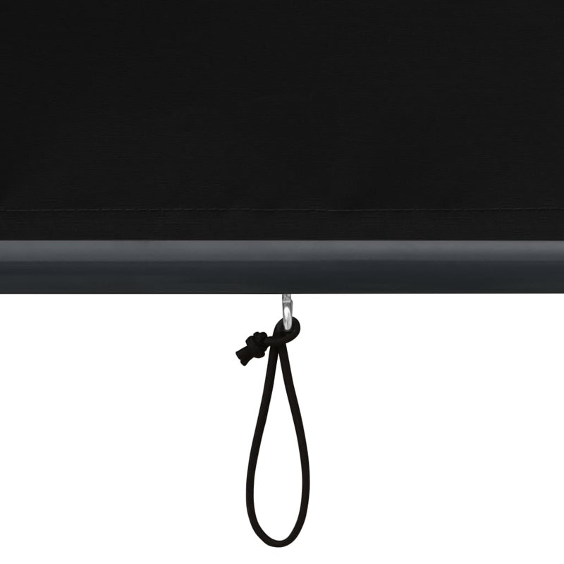 Store occultant avec store à manivelle pour bureau, Anthracite, L 31,5 po