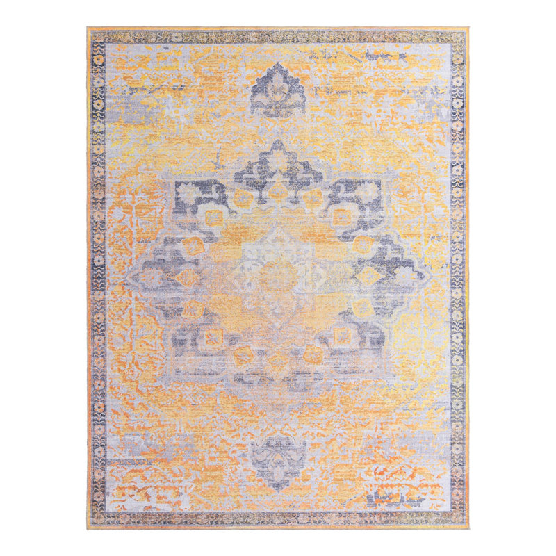 Hymel Oriental Indoor Rug, Rectangle 9'2" x 12'