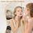 Wall Mirror,Irregular Cloud-Shaped Decorative Bathroom Mirror,20" x 36" Clear No-distortion Tempered Glass Asymmetrical Mirror for Bathroom,Bedroom and Farmhouse,Gold Anti-Rust Iron Frame