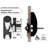(2x Pack) Wave Grab Bar (18in), Left and Right Orientation-116023348