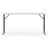 Parker Rectangular Plastic Folding Training and Event Table