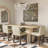 Tov Furniture Brut Travertine Pattern Indoor/Outdoor Dining Table-28821807