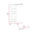 Manchester 150 Closet System with Metal Rod, 5 Open Shelves, and 1 Drawer-131454239