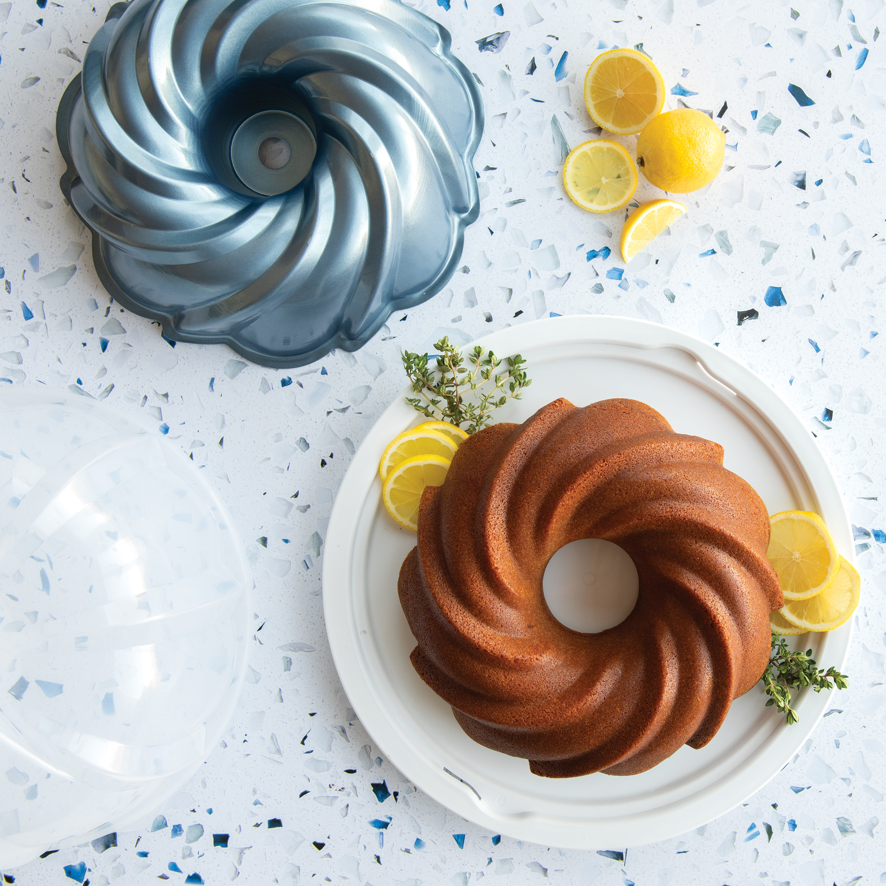 Nordic Ware Swirl Bundtlette Pan Nordic Ware Swirl Bundt Pan, 10