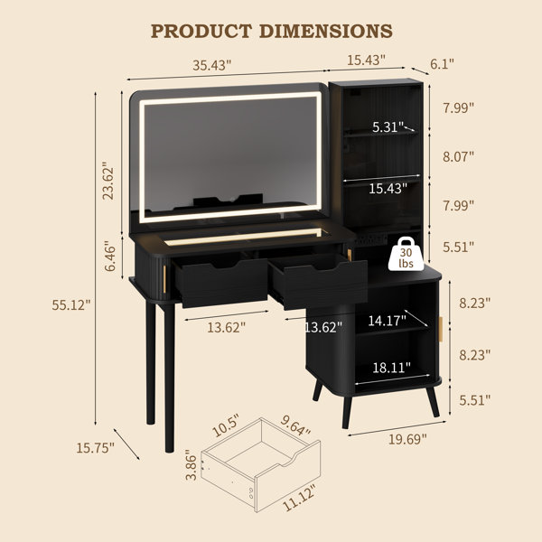 Dimensions du produit