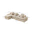 Canapé de coin surdimensionné avec rangement, canapé moderne en boucle camel de 143 pouces-1186703949
