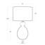Playa Ceramic Table Lamp