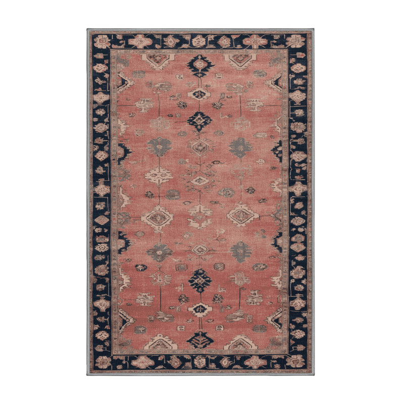 Tapis brun lavable à la machine, Rectangulaire 2 pi x 3 pi