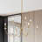 Florian 36-inch 8-light Brushed Gold and Clear Glass Chandelier-2092069460-2084698128