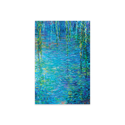 " Waxwillow Lagoon III " by Iris Scott