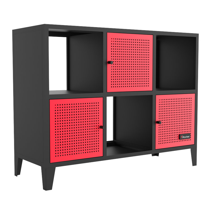 X Rocker Mesh-Tek Wide 6 Cube Unit - Storage Unit