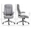 Chaise berçante ergonomique pivotante à haut dossier Vinsetto