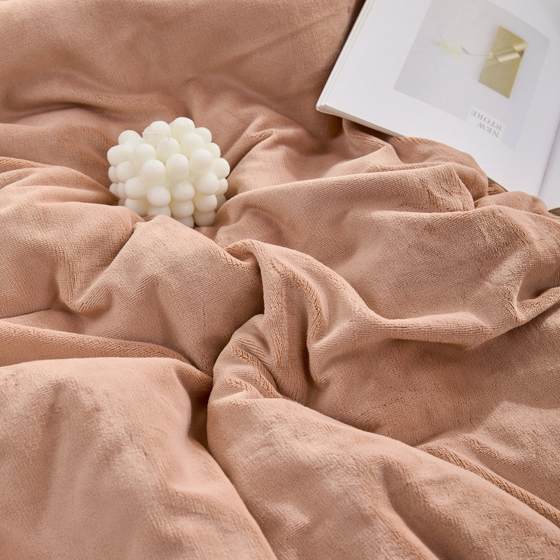 Softer Than Soft - Coma Inducer Oversized Comforter Set - Cream, Twin Extra Long Comforter + 1 Standard Pillow Sham, Brown